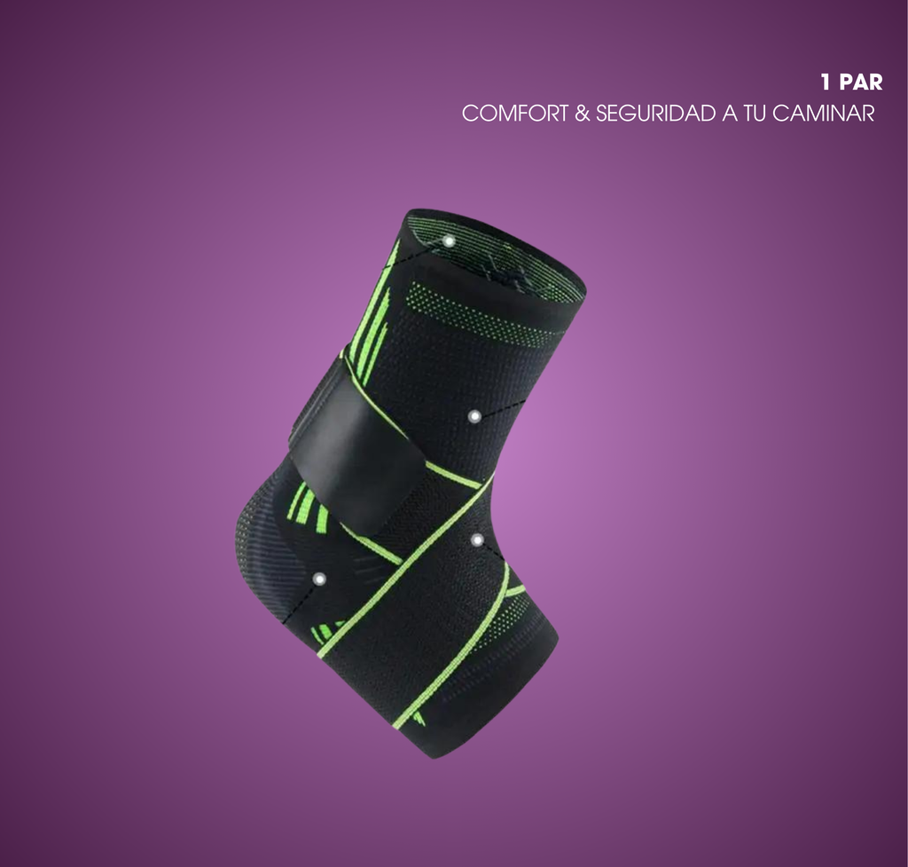 KIT ANTI DOLOR PLANTAR | 2X1 Plantillas cloud 5D + Plantillas silicone comfort + Tobillera pro fascitis